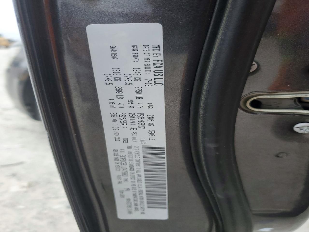 2018 Dodge Journey sxt