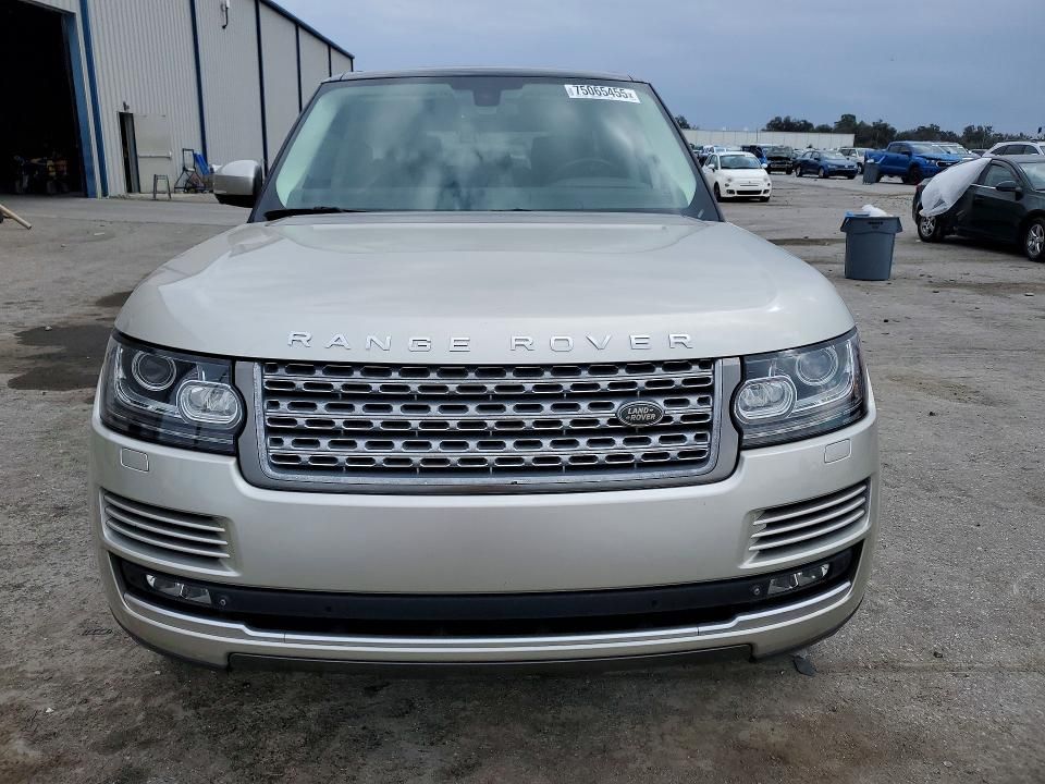 2015 Land Rover Range Rover hse