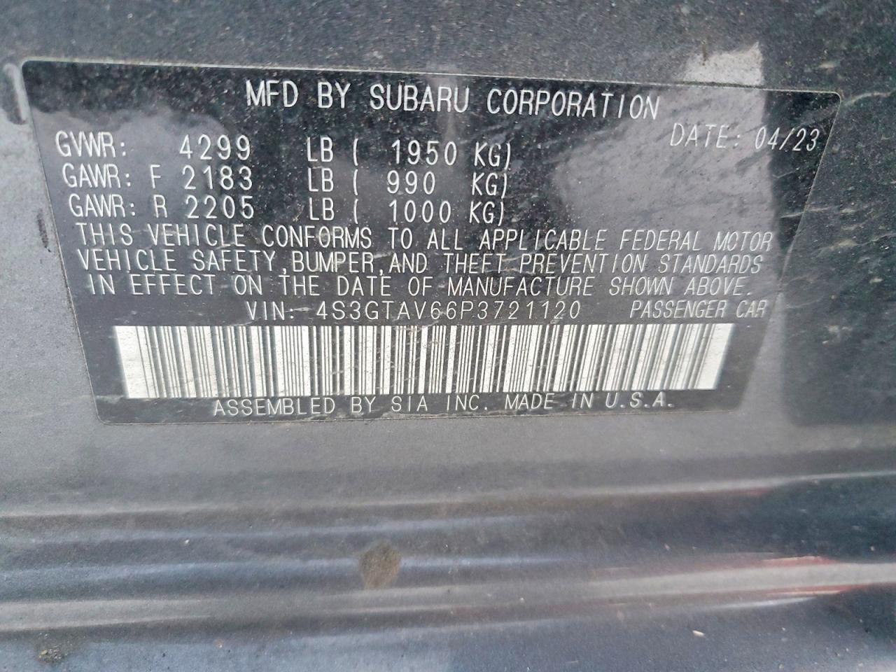 2023 Subaru Impreza Premium