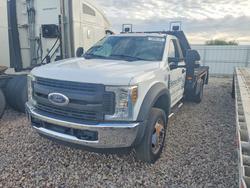 Salvage trucks for sale at Tucson, AZ auction: 2019 Ford F550 Super Duty Flatbed Truck