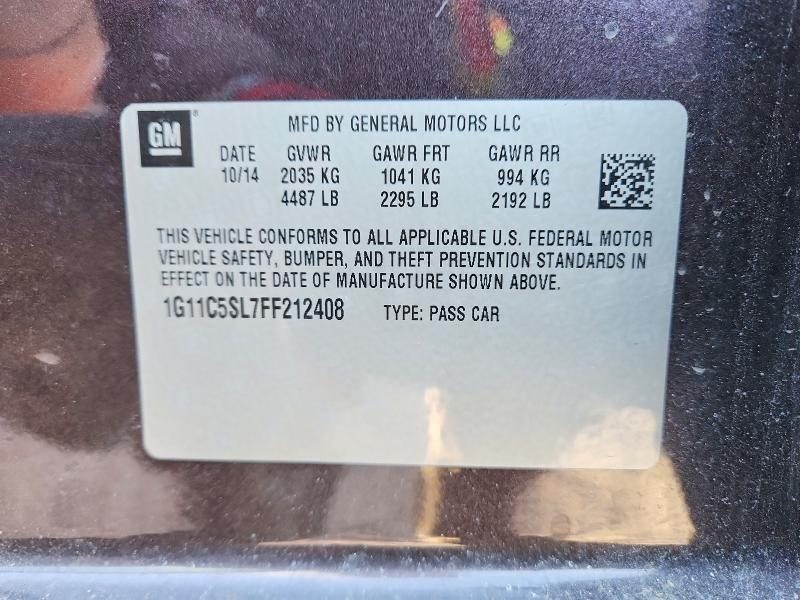 2015 Chevrolet Malibu 1LT