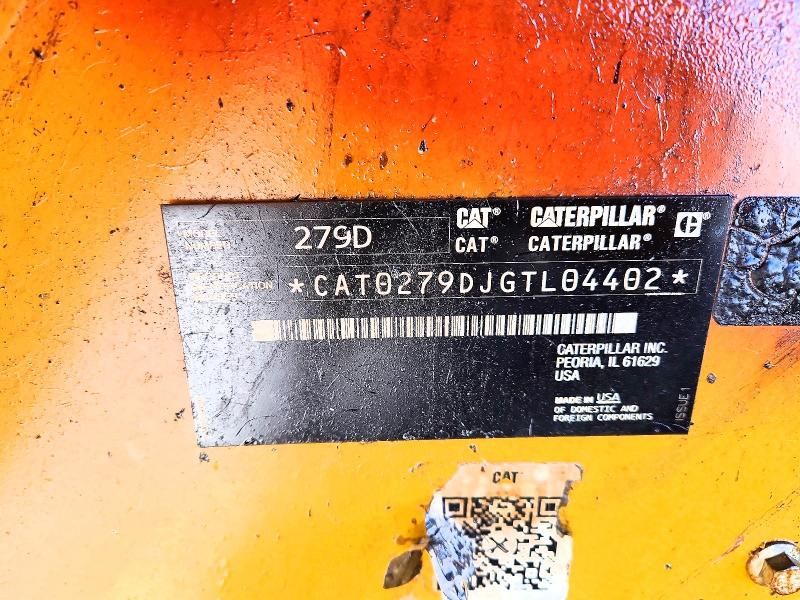 2015 Caterillar 2015 Caterpillar 279d Tracked Skid Steer Loader