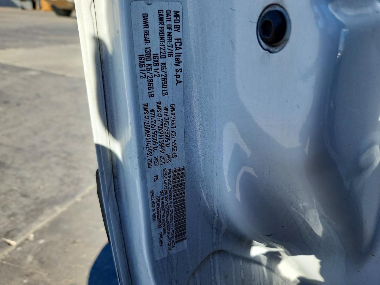 2017 Dodge RAM Promaster City Delivery Van