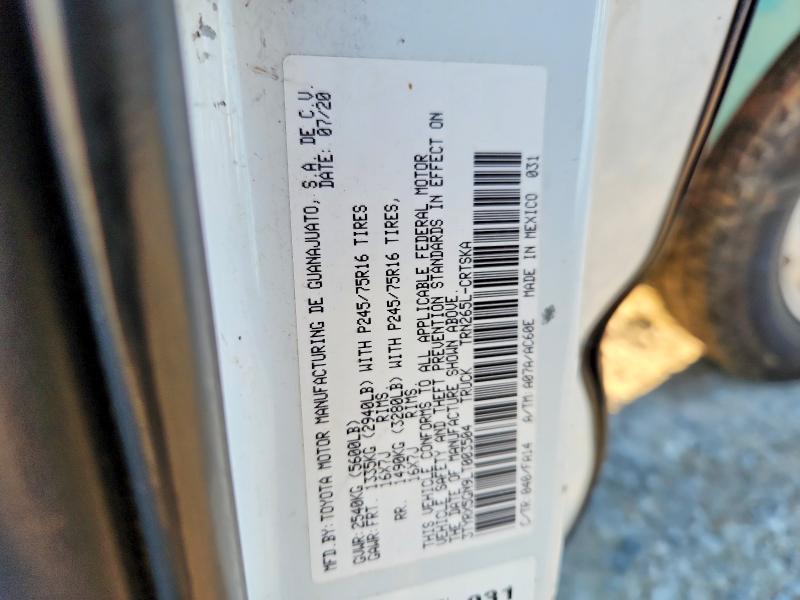 2020 Toyota Tacoma Access cab