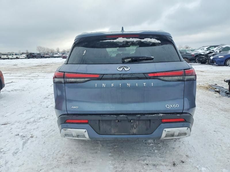 2022 Infiniti Qx60 Sensory
