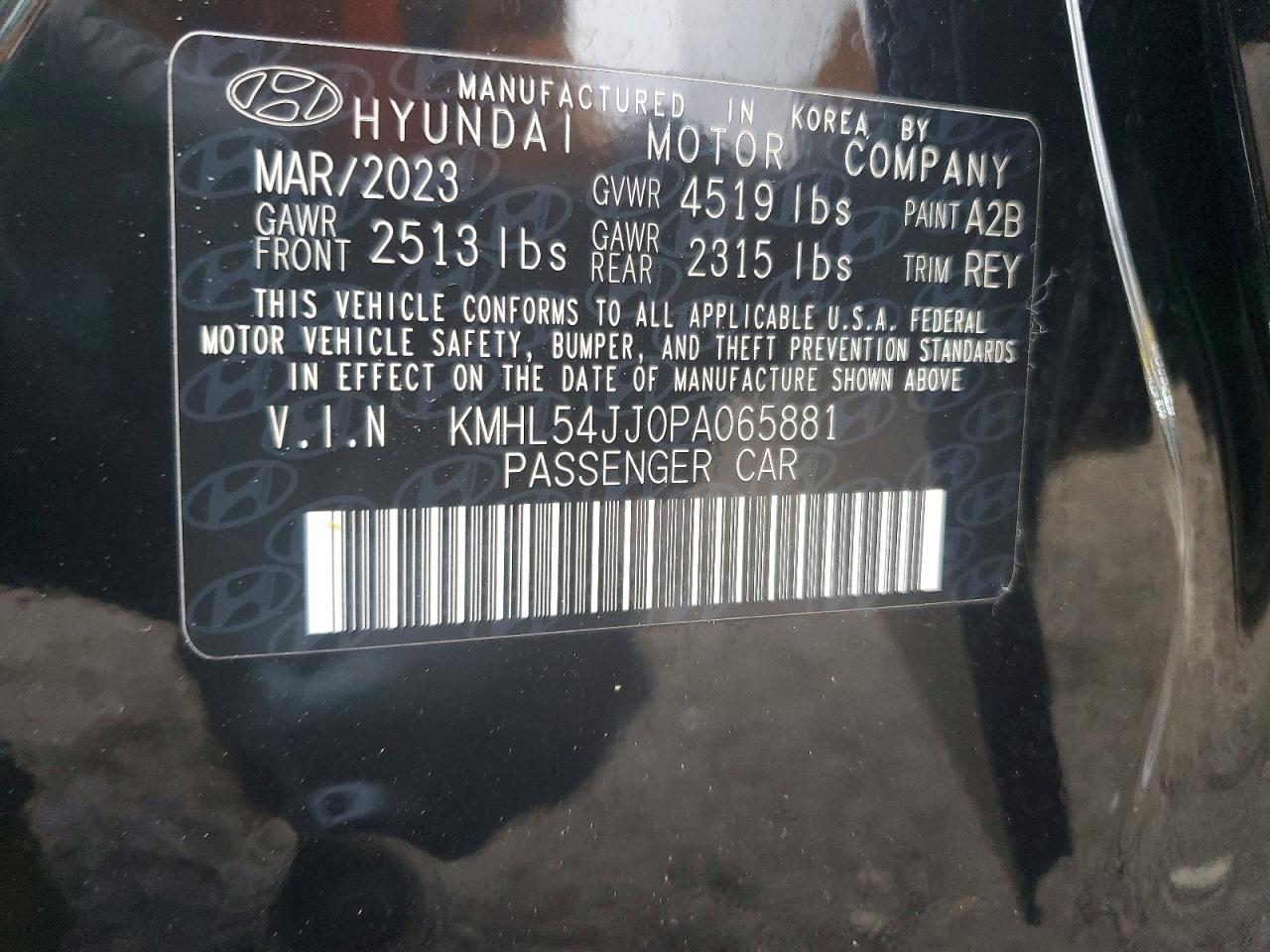 2023 Hyundai Sonata Hybrid