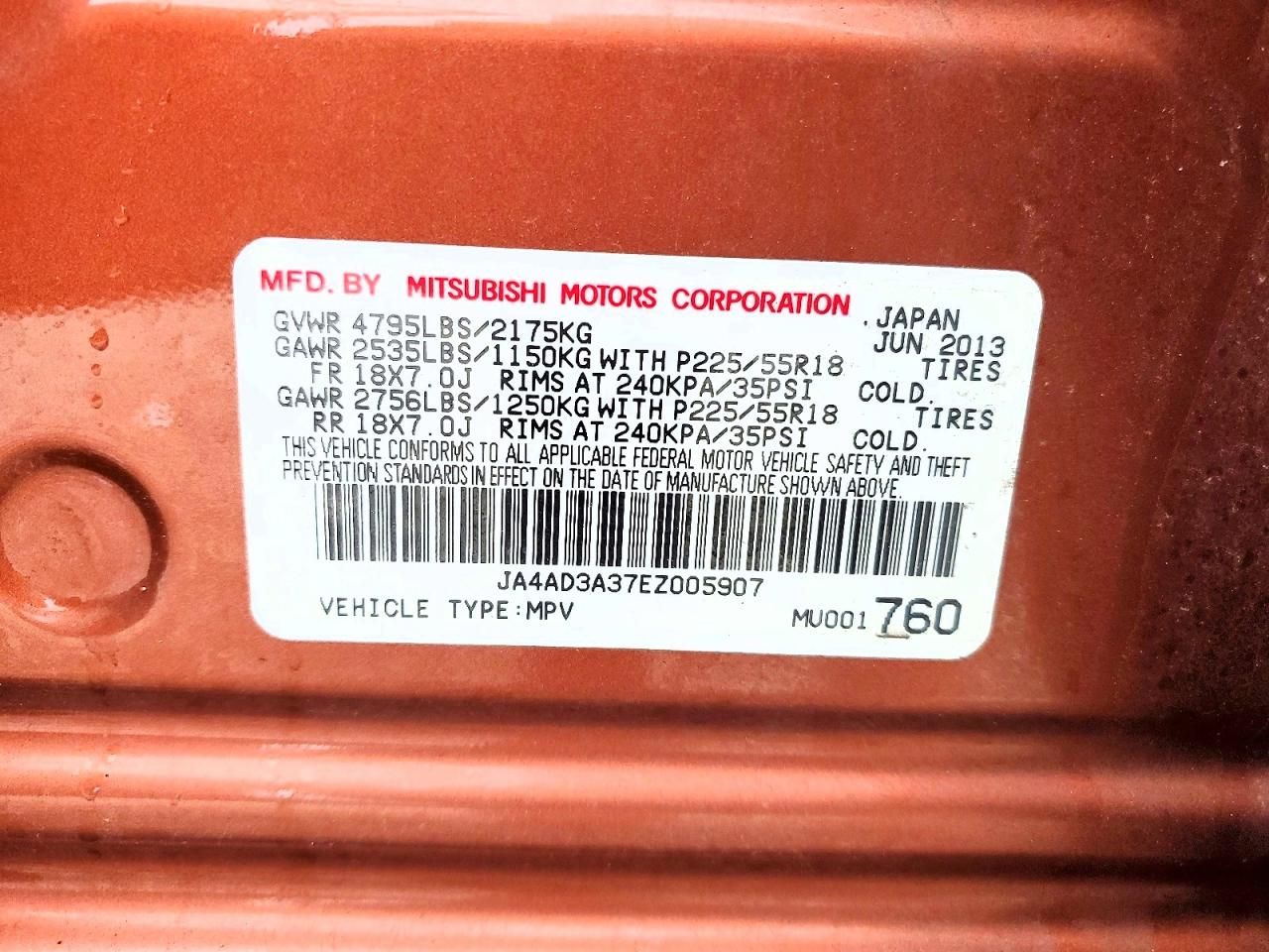 2014 Mitsubishi Outlander se