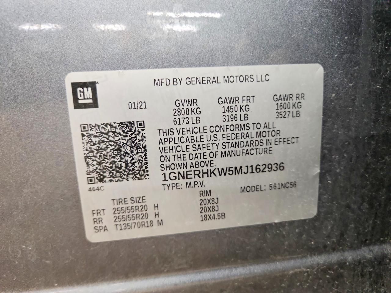 2021 Chevrolet Traverse lt