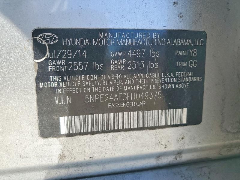 2015 Hyundai Sonata se