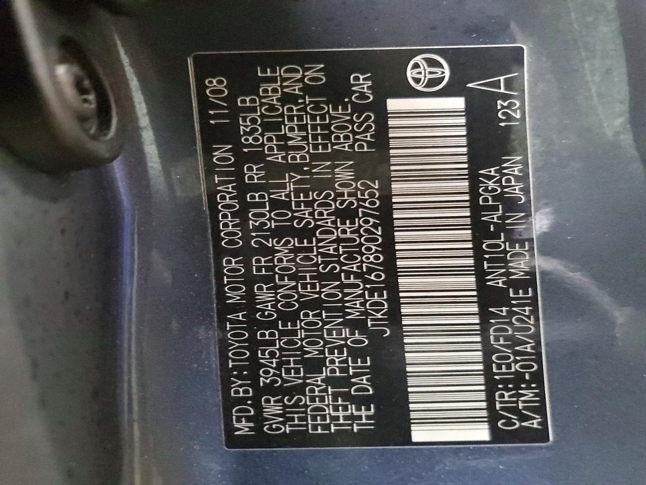 2009 Scion TC