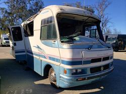 Salvage trucks for sale at Van Nuys, CA auction: 1995 Ende 1995 Ford F530 Super Duty