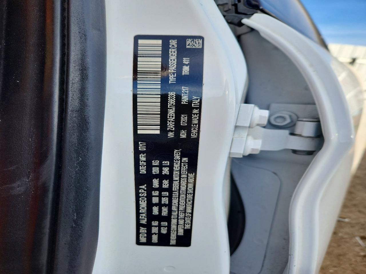 2018 Alfa Romeo Giulia