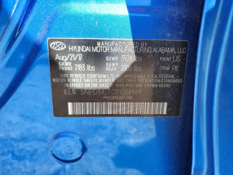 2018 Hyundai Elantra sel