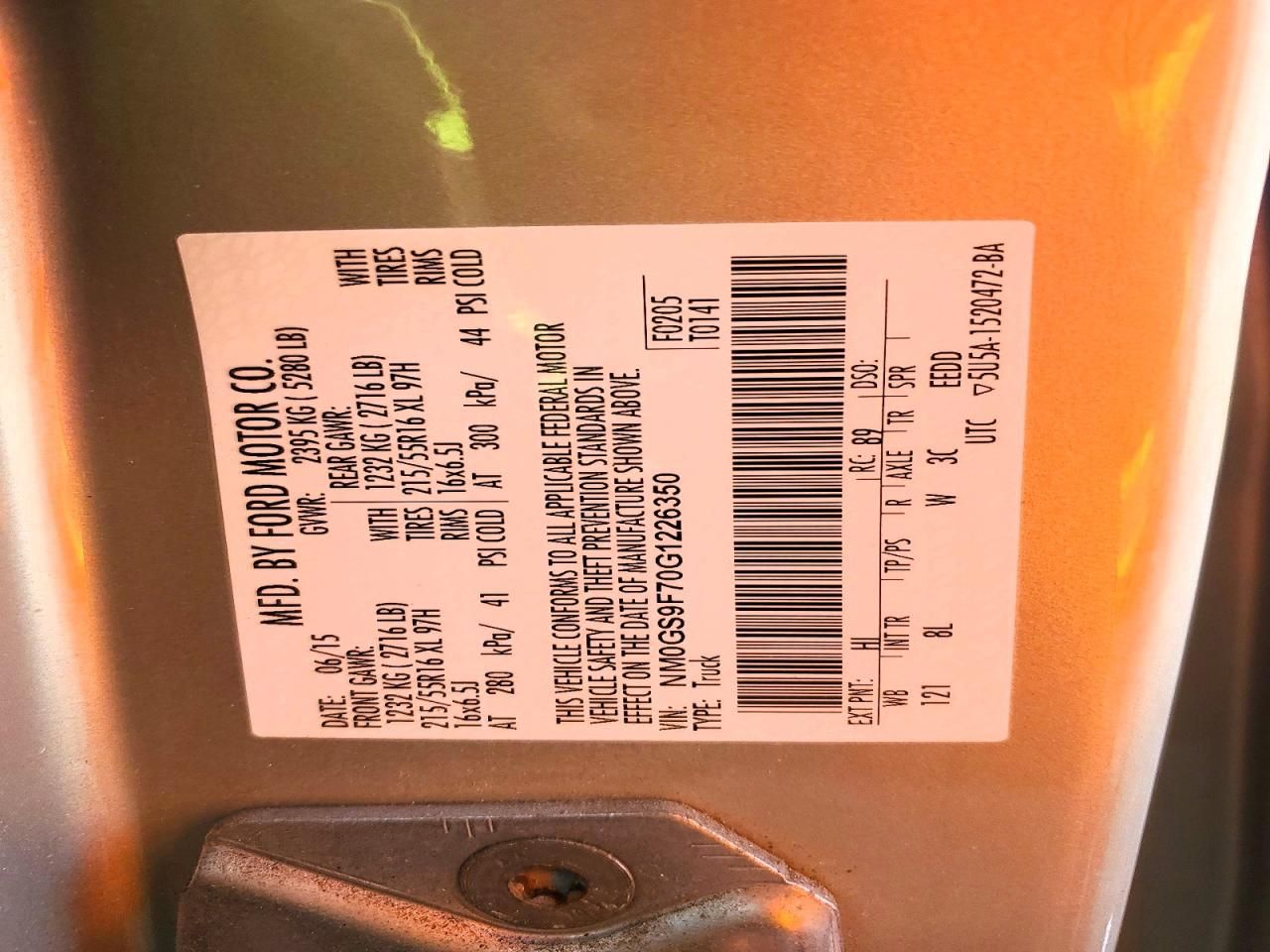 2016 Ford Transit Connect xlt