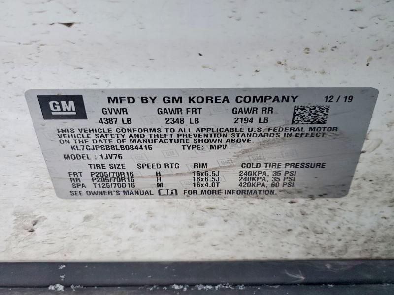 2020 Chevrolet Trax 1LT