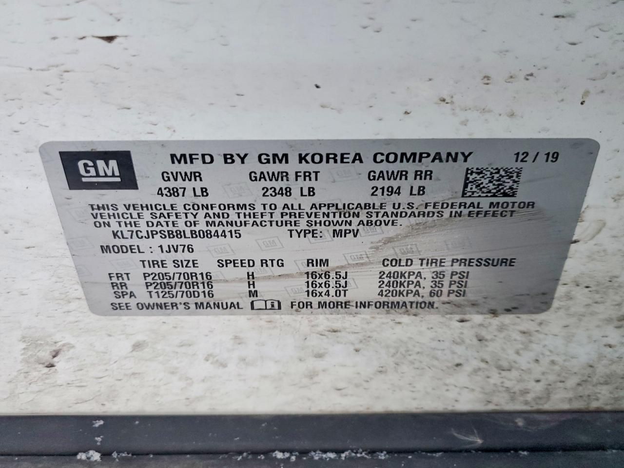 2020 Chevrolet Trax 1LT