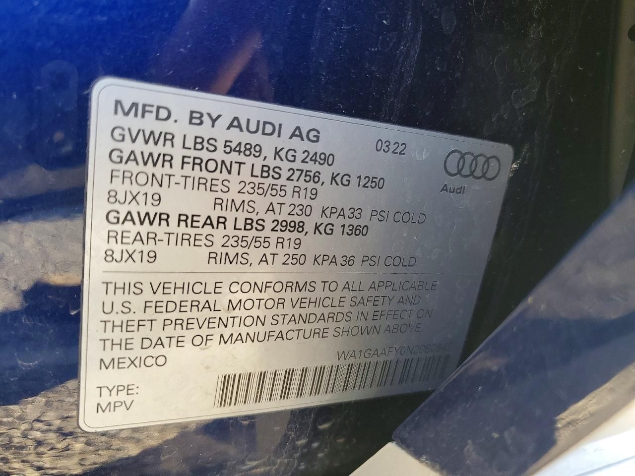 2022 Audi Q5 Premium 45