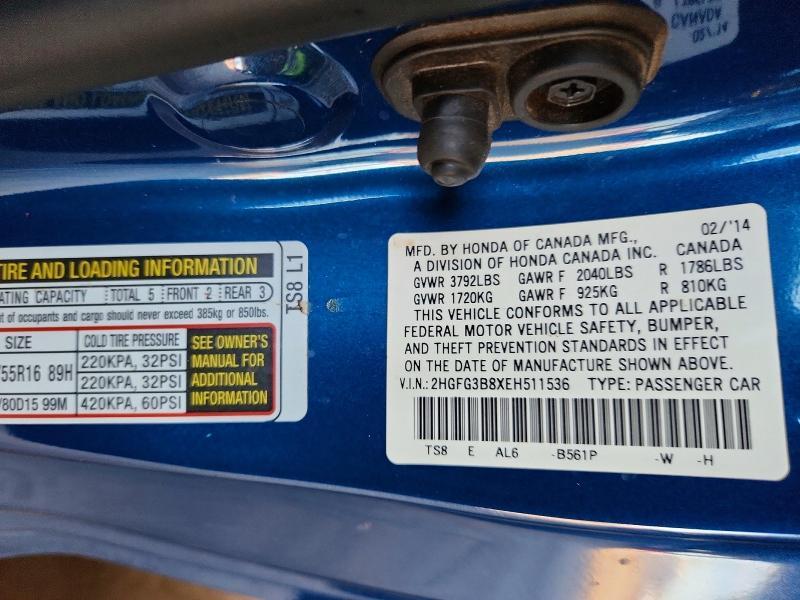 2014 Honda Civic ex