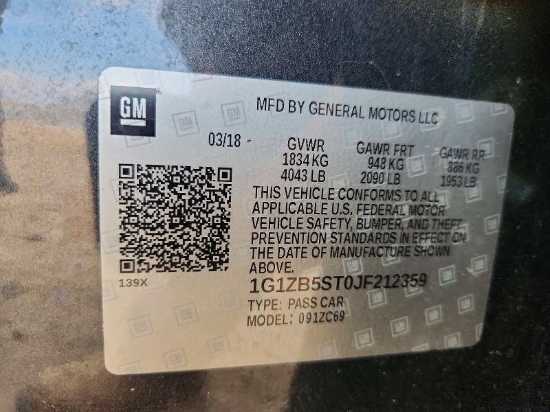2018 Chevrolet Malibu ls