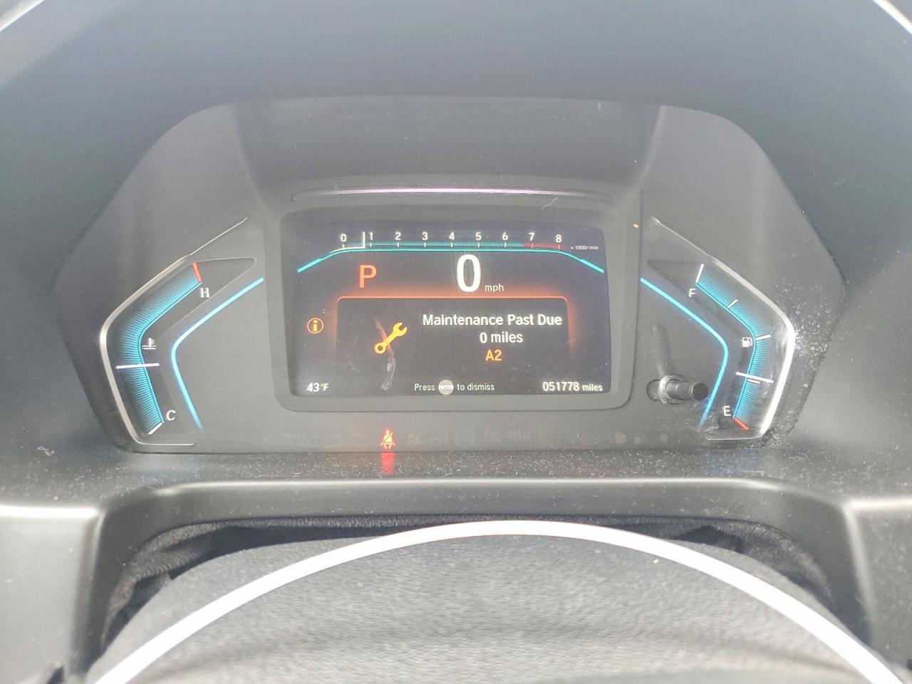 2020 Honda Odyssey exl