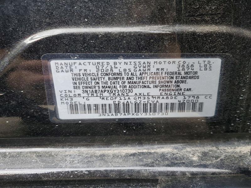 2016 Niss Sentra sl