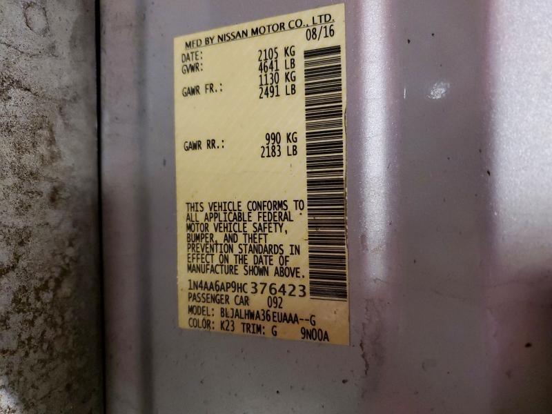 2017 Niss Maxima Platinum