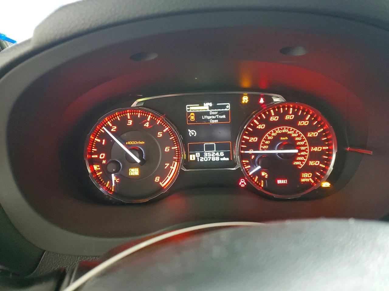2016 Subaru Wrx Limited