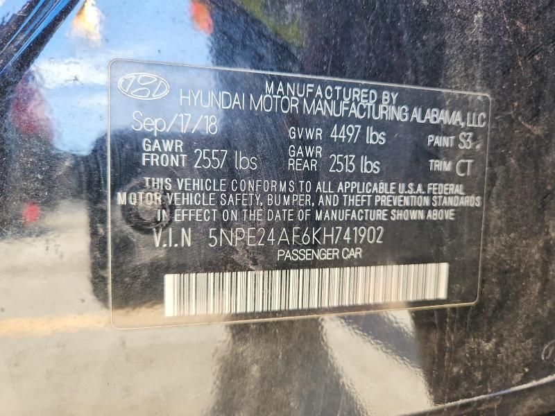 2019 Hyundai Sonata se