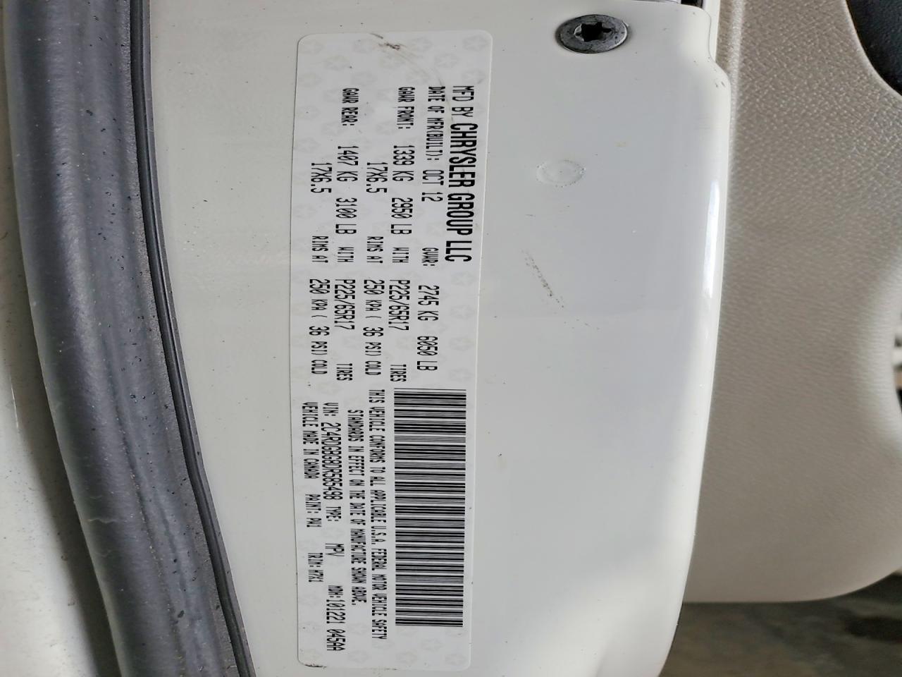 2013 Dodge Grand Caravan se