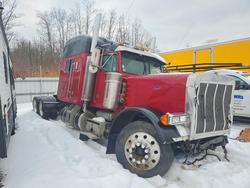 Salvage cars for sale from Copart Central Square, NY: 2002 Peterbilt 379 Semi Truck