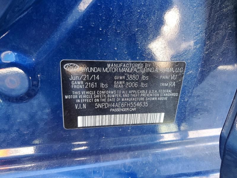 2015 Hyundai Elantra se