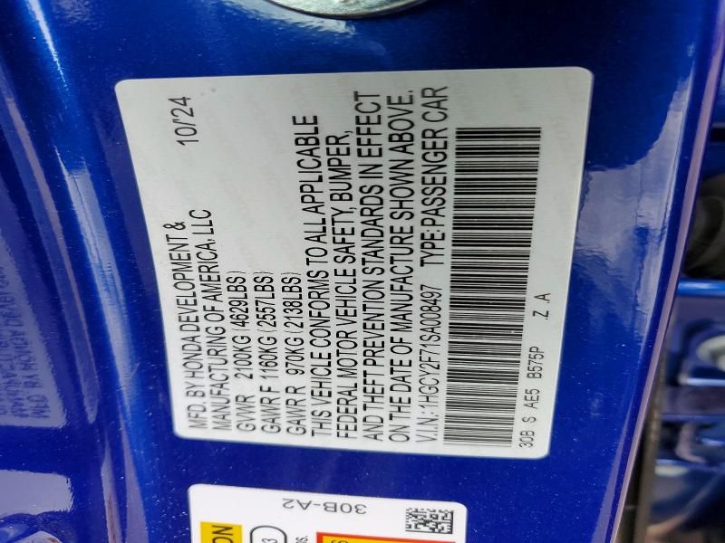 2025 Honda Accord Hybrid Sport-l