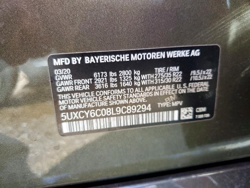 2020 BMW X6 Xdrive40i