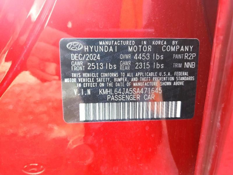 2025 Hyundai Sonata sel