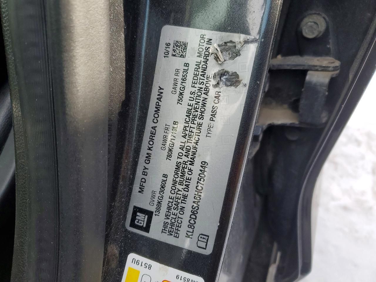 2017 Chevrolet Spark 1LT