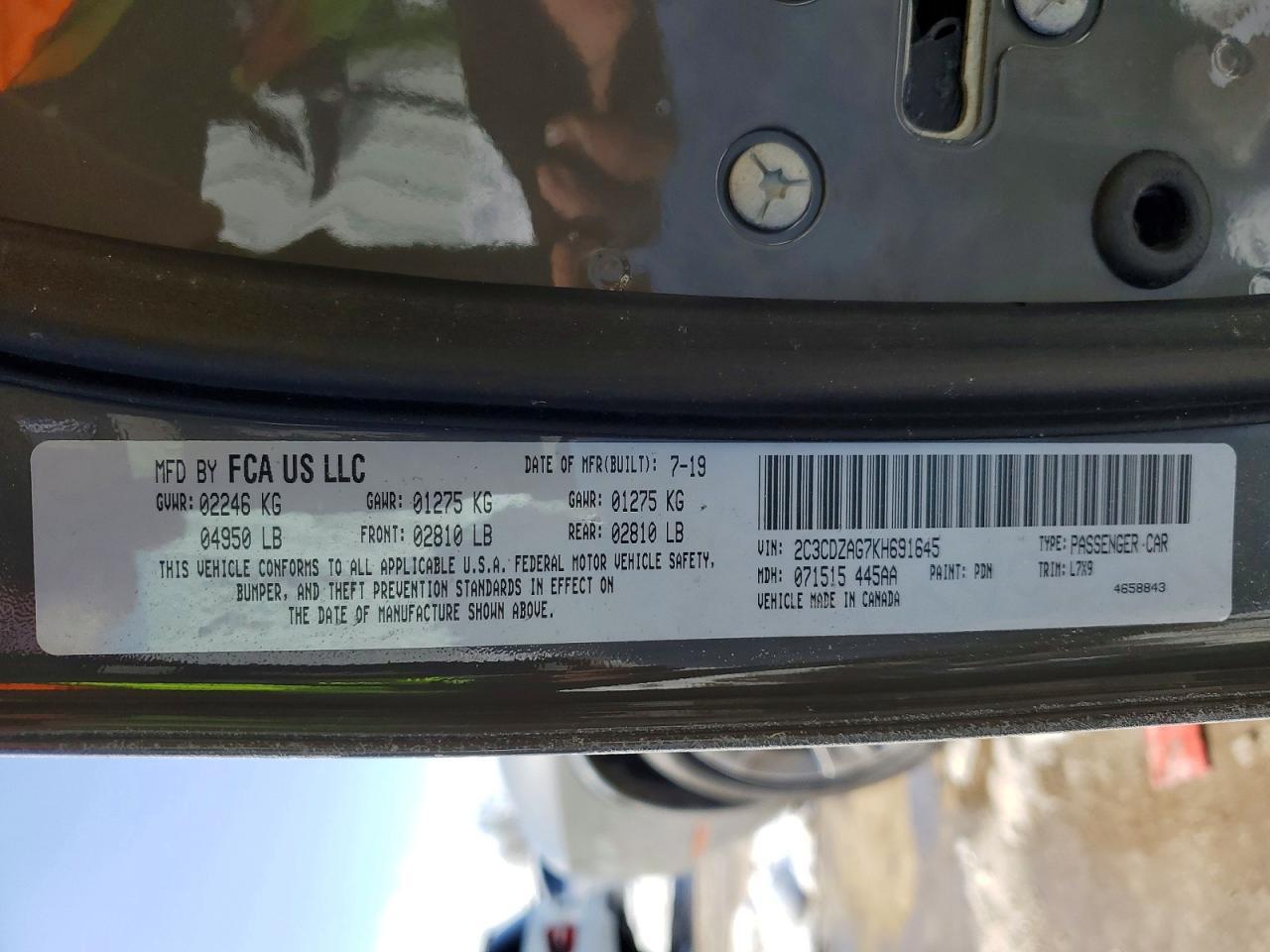 2019 Dodge Challenger sxt