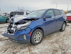 Chevrolet salvage cars for sale: 2022 Chevrolet Equinox lt