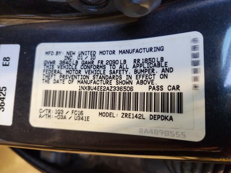2010 Toyota Corolla Base