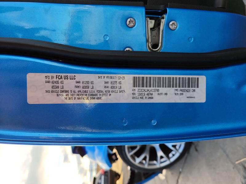 2020 Dodge Charger srt Hellcat