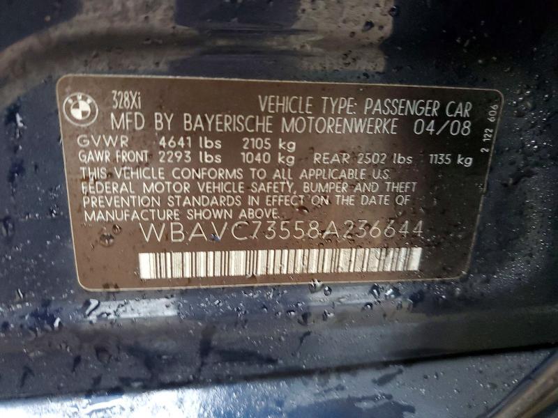 2008 BMW 328 xi Sulev