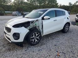 Salvage cars for sale from Copart Houston, TX: 2017 KIA Sportage sx
