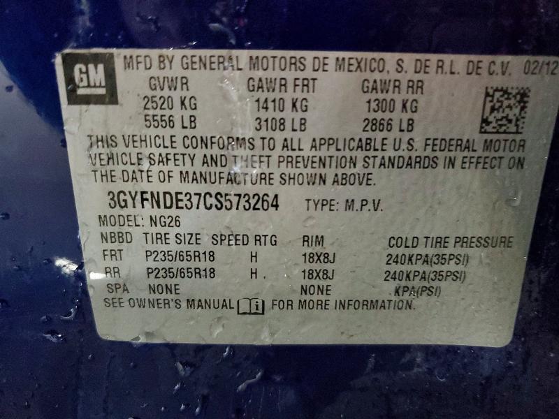 2012 Cadillac Srx Luxury Collection