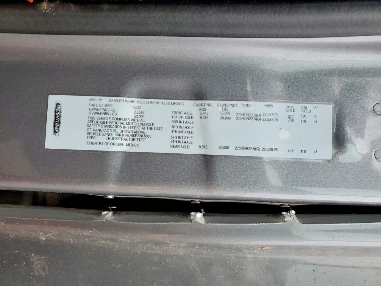 2023 Freightliner Cascadia 126 Semi Truck