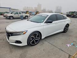 Honda salvage cars for sale: 2022 Honda Accord Sport