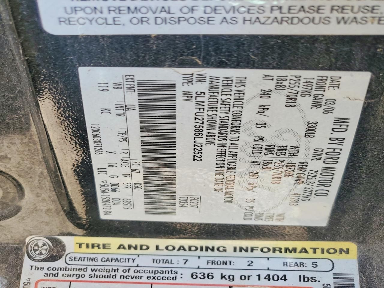 2006 Lincoln Navigator