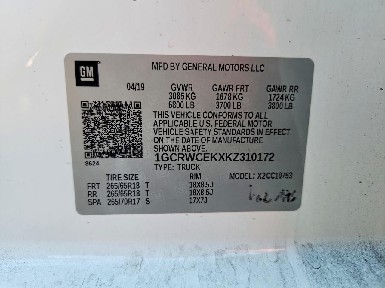 2019 Chevrolet Silverado C1500 lt