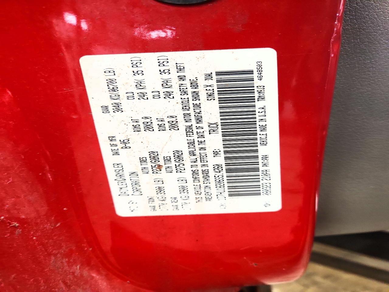 2006 Dodge RAM 1500 ST