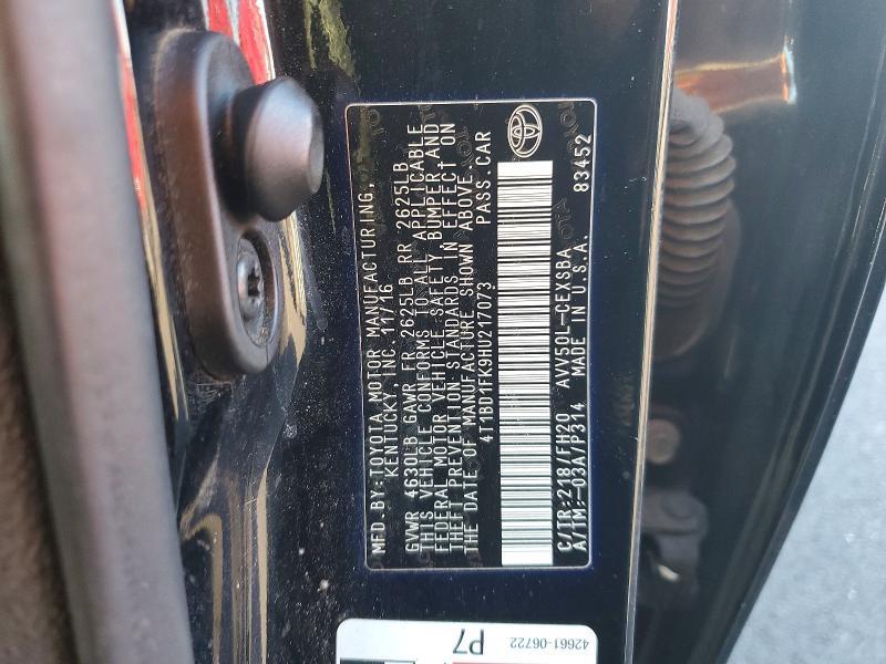 2017 Toyota Camry Hybrid