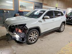 Vehiculos salvage en venta de Copart Indianapolis, IN: 2017 Jeep Cherokee Limited