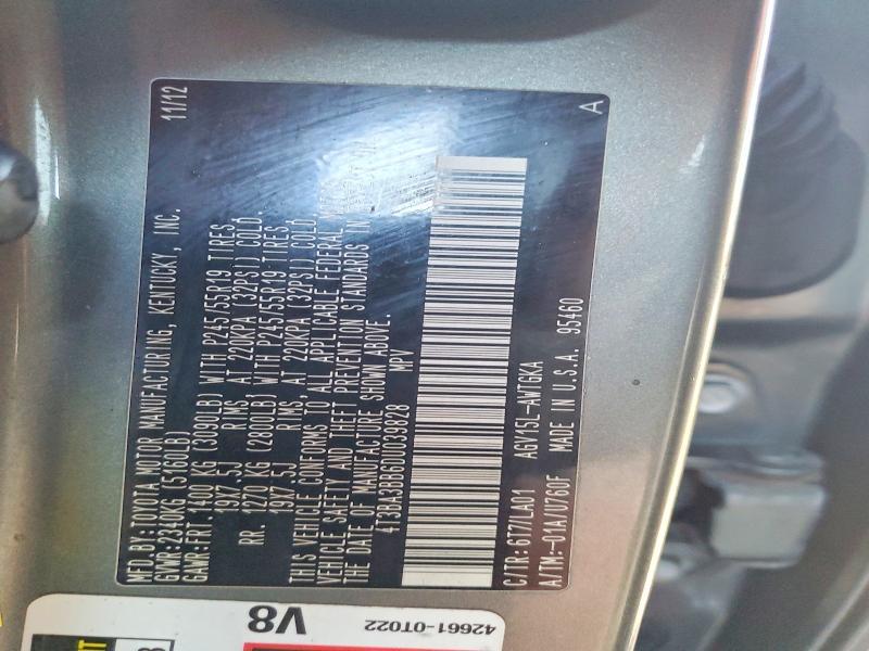 2013 Toyota Venza le